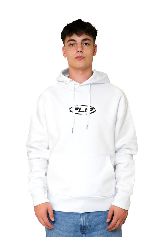 FLIP Logo Hoodie Weiß