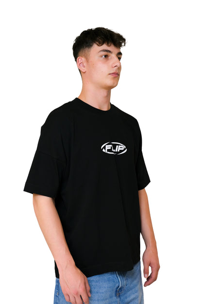 FLIP Logo Shirt Schwarz