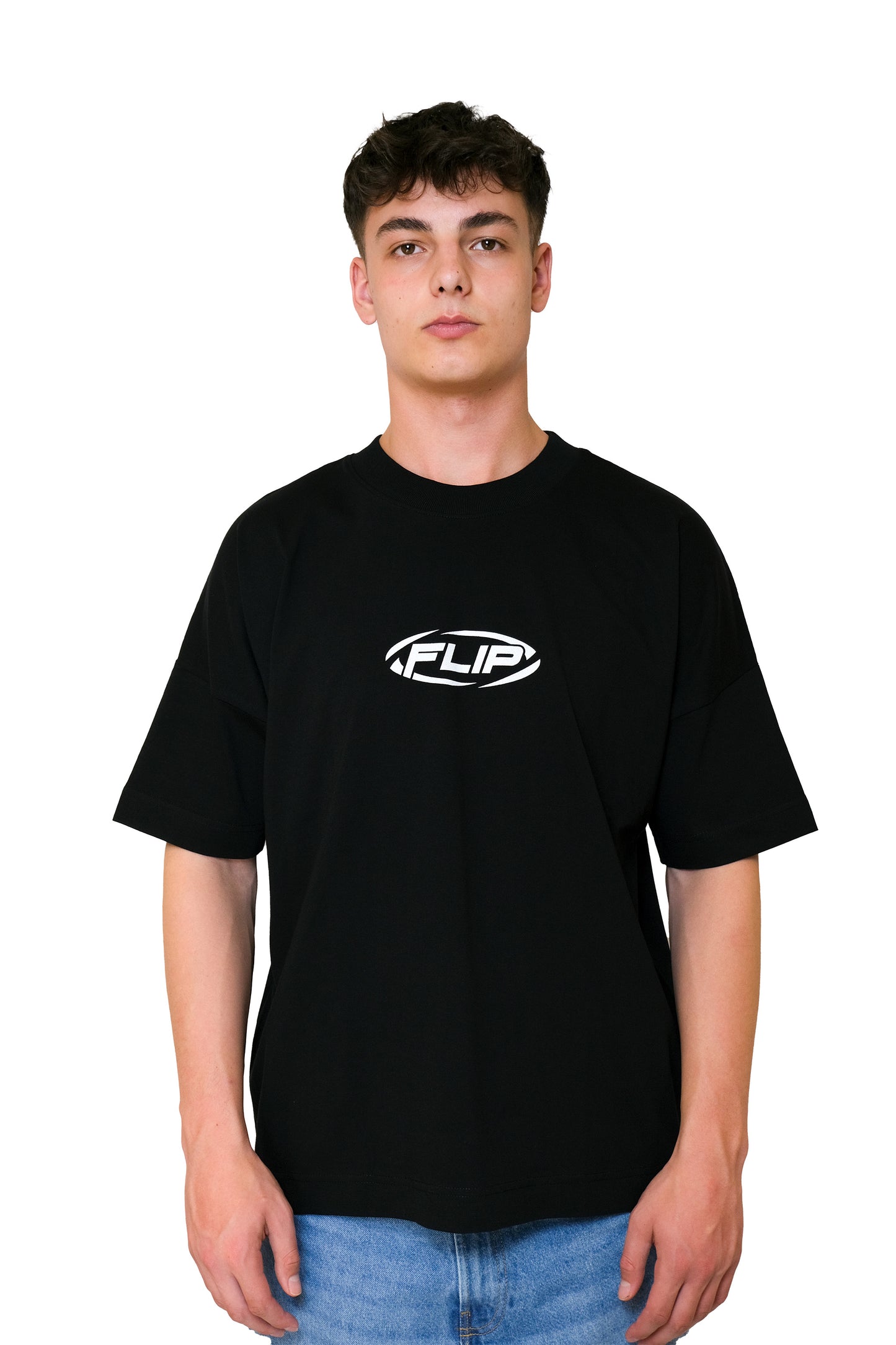 FLIP Logo Shirt Schwarz